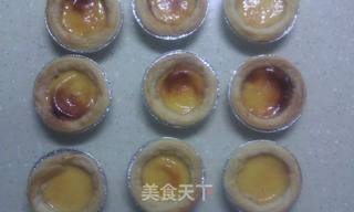 蛋挞冰淇淋的做法步骤:2