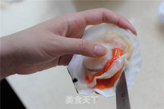 蒜蓉粉丝蒸扇贝的做法步骤:2