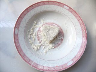 又是一年七夕时——心形鳕鱼饼的做法步骤：8