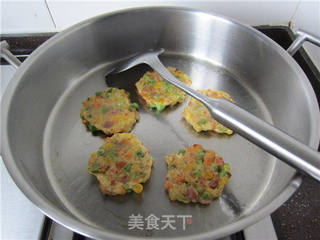 三宝玉米饼的做法步骤:12