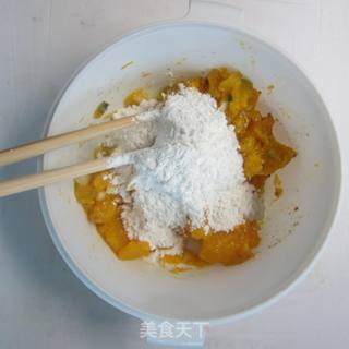 五香南瓜饼的做法步骤:3