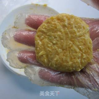 五香南瓜饼的做法步骤:5