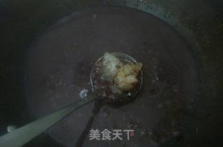 甜品早餐之“双色丸子黑米粥“的做法步骤：7