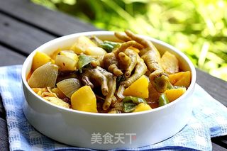 咖喱凤爪的做法步骤:10