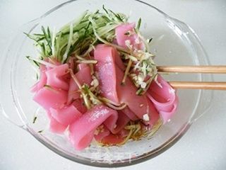 凉皮也浪漫----粉色凉皮的做法步骤:14
