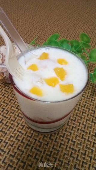 黄桃奶昔的做法步骤:6