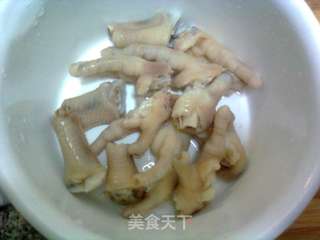 柠香糟卤凤爪的做法步骤:3
