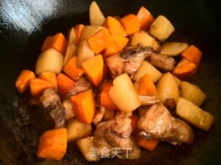 咖喱排骨饭的做法步骤：7