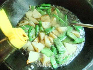 土豆炖油豆角的做法步骤:5