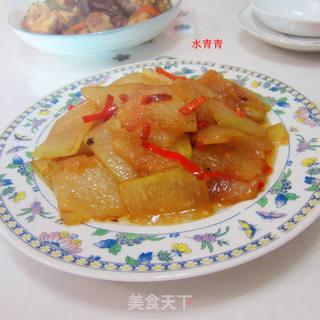 红烧冬瓜片的做法步骤:9