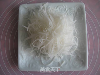 萝卜丝煎饼的做法步骤:2