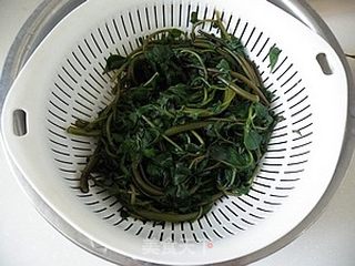蒜泥麻汁马齿苋的做法步骤:5