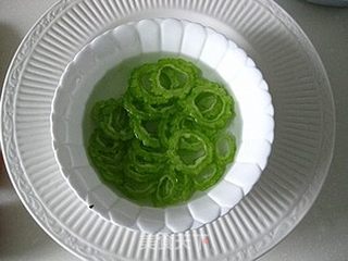 清热解暑菜---苦瓜煎蛋的做法步骤:4