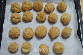 原味泡芙的做法步骤:12