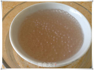 红豆椰汁西米露的做法步骤:7