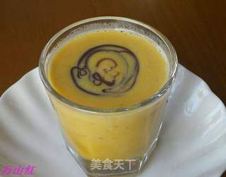 南瓜奶茶的做法步骤:6