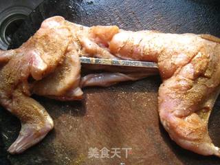 烤孜然兔肉的做法步骤:3