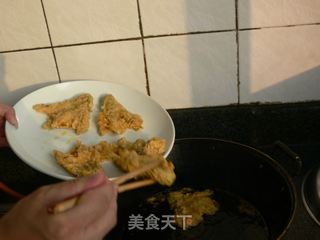 香酥南瓜花的做法步骤：4