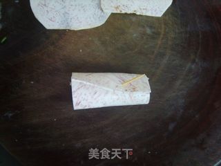 香芋糯米卷的做法步骤：16