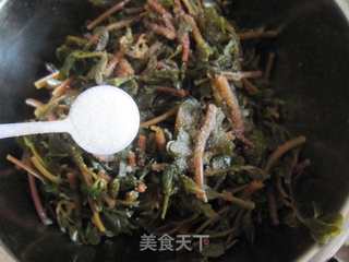 蒜拌马齿苋的做法步骤：6