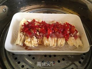 腐竹粉丝蒸的做法步骤:10