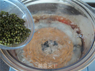 冬瓜莲米绿豆粥的做法步骤:4