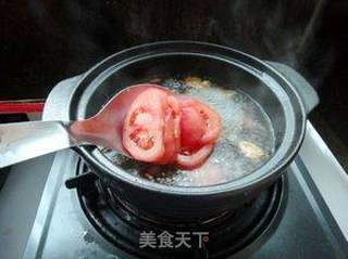 番茄鸡枞油煮凉粉的做法步骤:4
