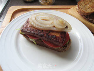 香草烤豆腐三明治的做法步骤:19