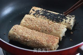 秋季淡补——【芝麻酥鸭】的做法步骤：9