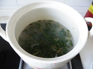 初秋养生粥-----马齿苋薏米粥的做法步骤:6