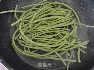 豆酱长豆角的做法步骤:3