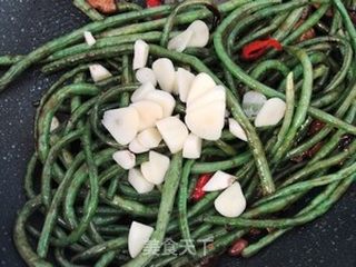 豆酱长豆角的做法步骤:5