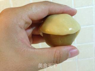 莲蓉栗子月饼的做法步骤:7