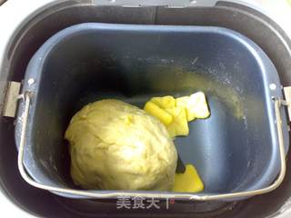 香葱吐司的做法步骤:2