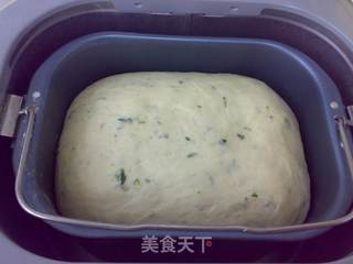 香葱吐司的做法步骤:6