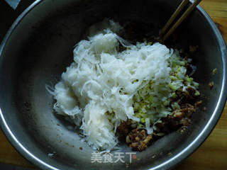 夏日营养主食————————【猪肉萝卜馅包子】的做法步骤:12