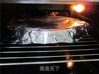 甜蜜香橙焗南瓜的做法步骤:11