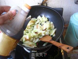 醋溜西瓜皮的做法步骤:7