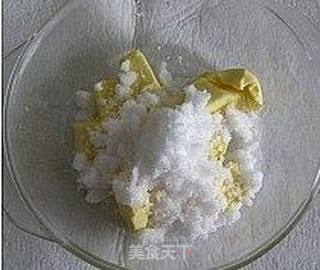 黑芝麻杏仁小西饼的做法步骤:2