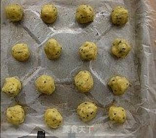 黑芝麻杏仁小西饼的做法步骤:8