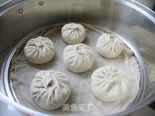 豆渣再利用——黑豆渣茄丁包的做法步骤:11