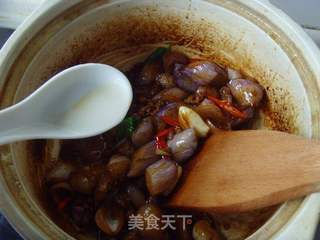 香草杭茄煲的做法步骤:11