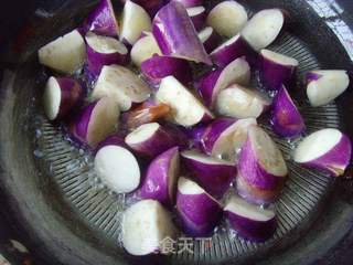 香草杭茄煲的做法步骤:3