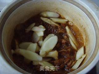 子姜焖鸭的做法步骤:7