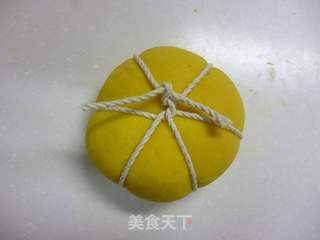 可爱又逼真的立体小南瓜面包的做法步骤:3