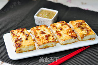 大酱煎豆腐的做法步骤:7