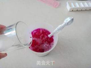 火龙果冰棒的做法步骤:3