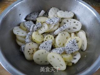 【蜜娇颜】莲藕火龙果的做法步骤：10