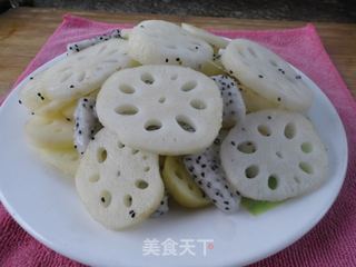 【蜜娇颜】莲藕火龙果的做法步骤：11