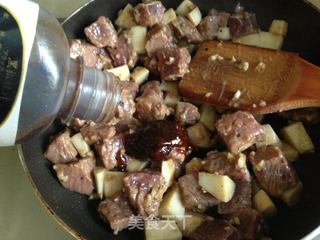 【杏鲍菇蒜香小牛肉】的做法步骤:9